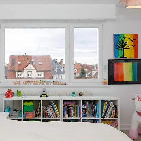 Superb 3bdr 6p Family Flat In Strasbourg