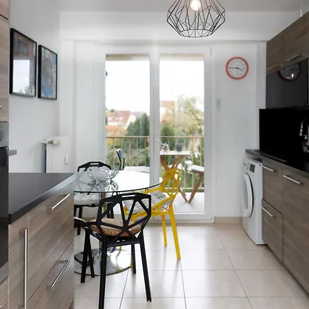 Superb 3bdr 6p Family Flat In * Strasbourg