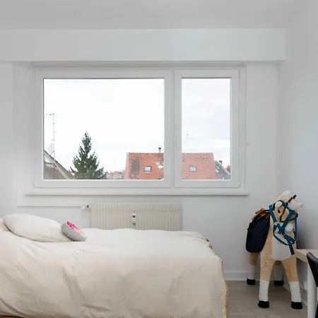 Superb 3bdr 6p Family Flat In * Strasbourg