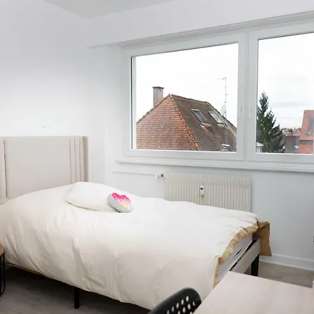 Superb 3bdr 6p Family Flat In Strasbourg